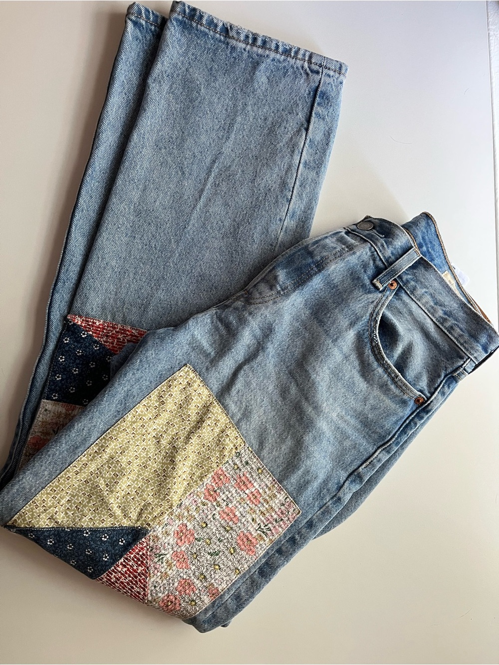 Levi's Anniversary 501 Patchwork Jeans